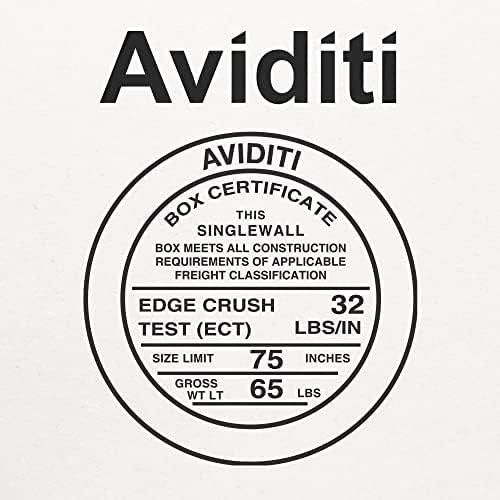 AVIDITI Shipping Boxes Small 7"L x 4"W x 3"H, 50-Pack | Corrugated Cardboard Box for Packing, Moving and Storage