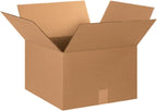 Secure Seal - 15x15x10 Pack of 25 Corrugated Cardboard Packing Shipping Mailing Moving Carton Boxes