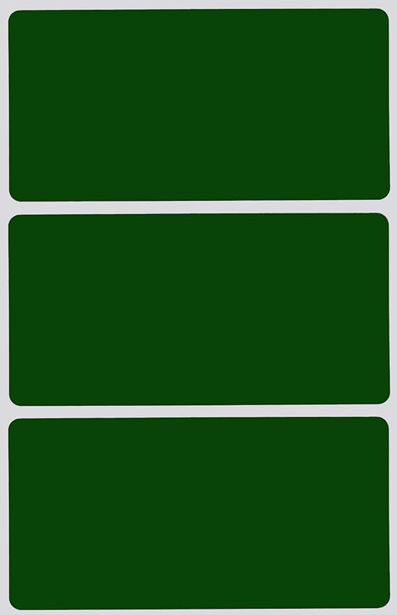 Royal Green 4 x 2 Stickers Labels for Inventory and Labeling in Forest Green (102 mm x 51 mm) - 150 Pack