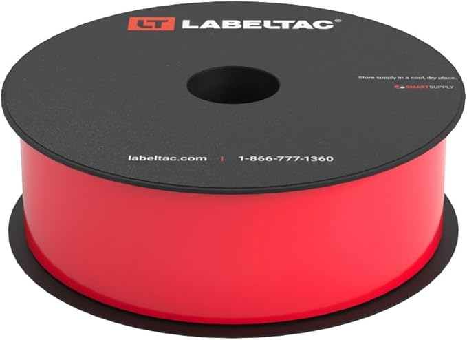 LabelTac LT4/LT4P/LTPX Label Supply 1.5" x 150' Red