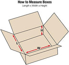BOX USA Shipping Boxes Flat 15"L x 10"W x 4"H 100-Pack - Corrugated Cardboard Box for Moving, Mailing, Packing, Packaging and Storage