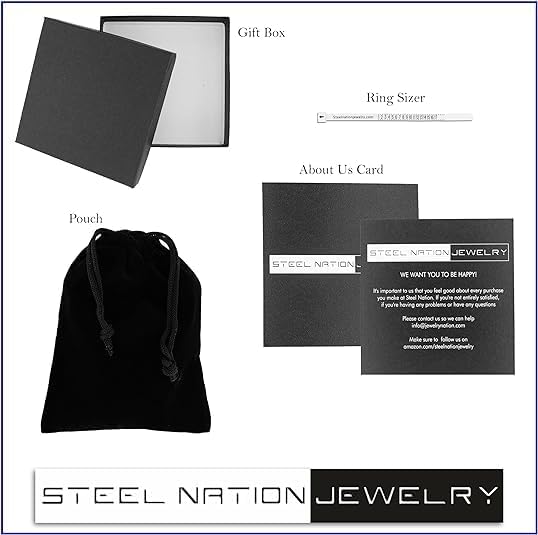 Men's 6mm Tantalum Carbide Contemporary Bands - Choice of Designs with Step Edges