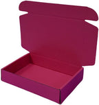 30 Pcs 9.8 x 7.9 x 2.8 inches Shipping Boxes for Small Business Cardboard Corrugated Mailer Boxes for Shipping Packaging Holidays Craft Gifts Giving Products (Cranberry, 9.8 x 7.9 x 2.8")