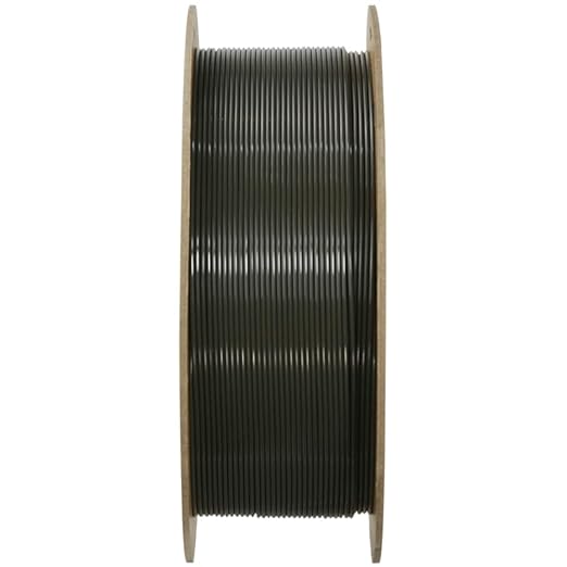 Polymaker PLA Filament, Dark Gray Green 3D Printing PLA Filament 1.75mm 1kg - PolyLite 3D Printer PLA Filament, Dimensional Accuracy +/- 0.03mm, Compatible with Most 3D Printer, Dark Gray Green