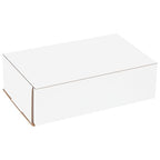 Box USA BM1063 10"L x 6"W x 3"H, White (Pack of 50)