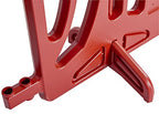 Billboard Barricade 42x96 Plastic Pedestrian Barricade- Silver