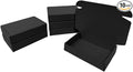 10 Pcs 11.8 x 7.9 x 3.2 inches Corrugated Cardboard Gift Boxes Recyclable Shipping Boxes for Mailing & Holidays, Wedding, Birthday, Gifts Packaging (Black, 11.8 x 7.9 x 3.2")