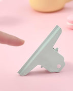 2PCS Extra Large Binder Clips Metal Bulldog Clips Large Paper Clamps Holder Chip Clips for Home School Office Drawing Bag White 4inch