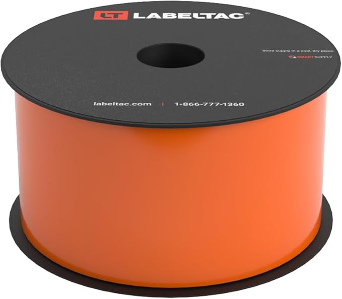 LabelTac LT4/LT4P/LTPX Label Supply 2.5" x 150' Orange