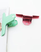 2PCS Extra Large Binder Clips Metal Bulldog Clips Large Paper Clamps Holder Chip Clips for Home School Office Drawing Bag Green 4inch