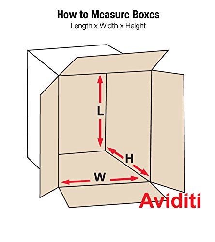 Box USA Shipping Boxes Medium 14"L x 14"W x 14"H 25-Pack - Corrugated Cardboard Box for Moving, Mailing, Packing, Packaging and Storage