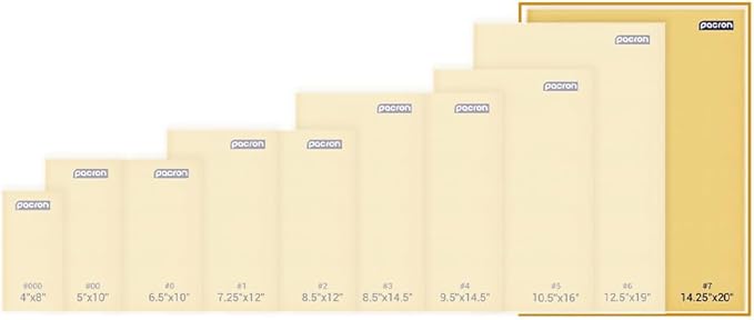 Kraft Bubble Mailers 50 Pack, 14.5 x 20 Inch Padded Shipping Envelopes, Yellow Mailing Envelopes for Documents & Packages, Durable & Lightweight, Made in USA