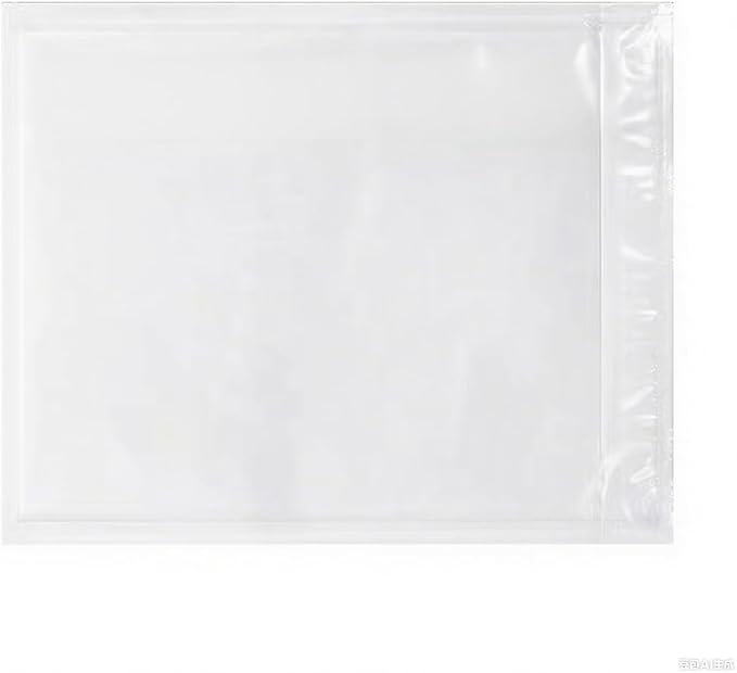 1000 PCS 7"x 10" Clear Packing List Envelopes Packing Slip Pouches Self-Adhesive Plastic Shipping/Mailing Pouch Enclosed Bags for Packing Slips Invoice Label