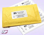 NextDayLabels – 4” x 2” Rectangular Sticker Labels for Printer - White Laser/Inkjet Printer Labels Return Address Labels Shipping Label Stickers (50 Sheets, 10 Per Sheet, 500 Labels)