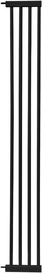 Lumizone Extra Tall Cat Gate Extension Kit 61.02" High Pressure Mounted 2025 New 8.27" Extra Wide 1.37" Gap No Drilling Tall Pet Gate for Dogs (Black, 61.02" H x 8.27" W, Extension)