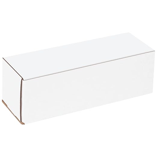 Box USA BM933 9"L x 3"W x 3"H, White (Pack of 50)