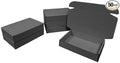 50 Pcs Mini Size Shipping Boxes for Small Business Cardboard Corrugated Mailer Boxes for Shipping Packaging Holidays Craft Gifts Giving Products (Dark Gray, 4.1 x 3 x 1.2")