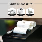 BAM POS 3 1/8" x 190' Thermal Receipt Paper Rolls For Most POS Systems and Receipt Printers, Compatible With Clover Station, Square Station, Toast Station, TM-T88, TSP Series (30 Rolls)