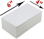 SJPACK 4 x 6 Thermal Shipping Labels, 12000 Fanfold Labels for FedEx Shipping Label, Competible with Direct Thermal Label Printer (12 Stack- 12000 Paper)