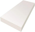 FoamRush 8" H x 24" W x 72" L High Density Upholstery Foam Cushion, Square Foam for Dining Chairs, Chair & Wheelchair Seat Cushion Replacement