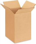 Secure Seal - 6x6x9 Pack of 50 Corrugated Cardboard Packing Shipping Mailing Moving Carton Boxes