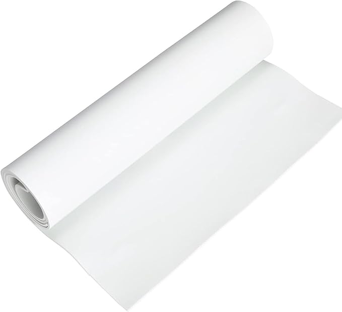 EVA Foam Roll - EVA Foam Sheets for Crafts,Cosplay Costume,DIY Projects - High Density Foam - 2mm Thick,51"x13.8"-White