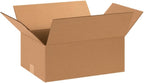 Secure Seal - 15x11x6 Pack of 25 Corrugated Cardboard Packing Shipping Mailing Moving Carton Boxes