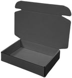 50 Pcs 10.6 x 6.5 x 2 inches Shipping Boxes for Small Business Cardboard Corrugated Mailer Boxes for Shipping Packaging Holidays Craft Gifts Giving Products (Dark Gray, 10.6 x 6.5 x 2")