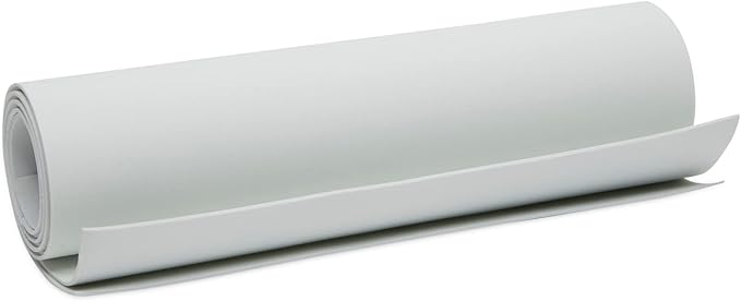 Bright Creations EVA Craft Foam Roll 2mm - 13.7x39 Inch White - High-Density & Formable Foam Sheet for Arts & Crafts, Cosplay & Costume Armor