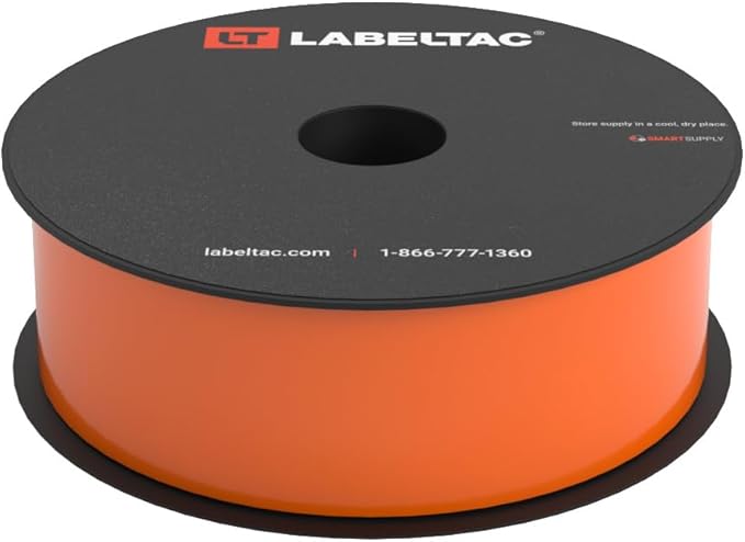 LabelTac LT4/LT4P/LTPX Label Supply 1.5" x 150' Orange