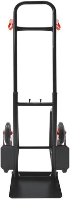 Folding Stair Climbing Dolly, 330 Lb Capacity Manual Truck Heavy-Duty Stair Climbing Hand Truck Trolley with Telescoping Handle and 6 Wheels