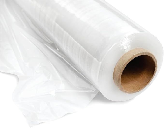 Alliance Stretch Film Machine Bundling - Clear, 20" x 5000ft, 80 Gauge, 1 Pack, Industrial Heavy Duty Shrink Wrap for Packing, Shipping, Pallet and Moving Supplies