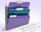 NextDayLabels - Laser/Ink Jet White Labels (2/3" x 3-7/16" - 30 Per Page | 750 Labels)