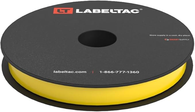 LT4/LT4P/LTPX Label Supply 0.5" x 150' Yellow
