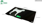 Tree LC-VS 330 Veterinary Scale, 330 LB Capacity, 0.1 LB Accuracy, Tempered Glass Platform, Backlit LCD Display for Cats, Dogs, Livestock. Ideal for Clinics & Home Use