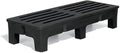 PolyMight Heavy-Duty Plastic Poly Dunnage Rack for Warehouses and Commercial Industrial Storage 60" x 22" x 12" with 1750 lb Capacity