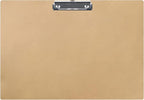 Acocony 11x17 Clipboard Landscape Extra Large Clipboard Hardboard Low Profile Clip 11 x 17 Clipping Board MDF Pack of 1