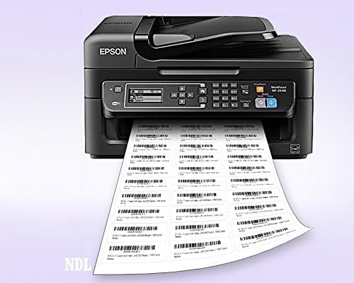NextDayLabels - 2.5/8" x 1" Rectangular Sticker Labels for Printer - White Laser/Inkjet Printer Labels Return Address Labels Shipping Label Stickers (25 Sheets, 30 Per Sheet, 750 Labels)