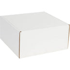 BOX USA 12" Deluxe Shipping Boxes 12"L x 12"W x 6"H, 50-Pack - White Box Mailers for Packaging, Storage, Gifts or Bulk Business Orders