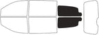 Rvinyl Window Tint Kit Compatible with Dodge Grand Caravan 2008-2020 - Cargo Precut Kit - 20%