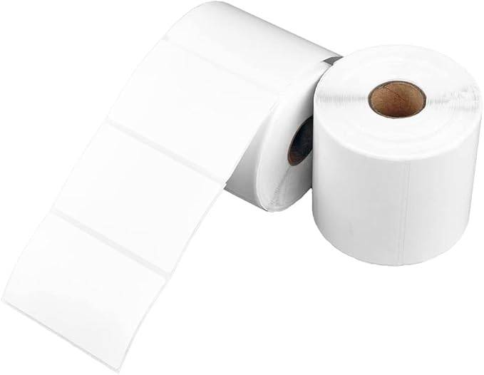 2 Rolls of 3 x 2 Inches Direct Thermal Labels, Compatible with Arkscan and Zebra Label Printers, 700 Labels per Roll