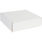 Box USA 14" Deluxe Shipping Boxes 14"L x 14"W x 4"H, 50-Pack - White Box Mailers for Packaging, Storage, Gifts or Bulk Business Orders