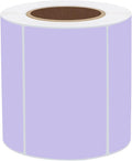 STARLIBOO 3x2 inch Direct Thermal Label Stickers for Barcode, Address, Compatible with Rollo Label Printer & Zebra Desktop Printers (Purple)
