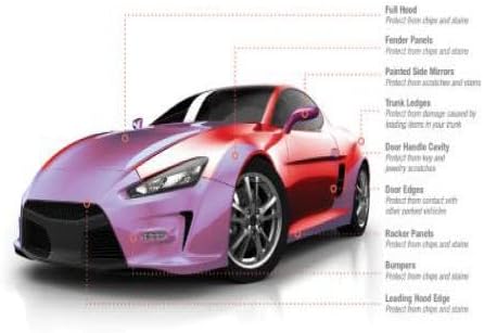 3M Paint Protection Film | Matte 200 Series PPF | 60in x 25ft (125 Sq/ft) | w/Free Instawraps Pro-Wrapping Glove