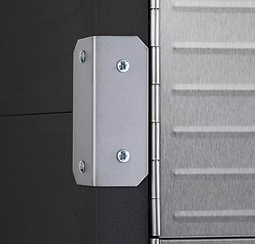 Heavy Duty Storage Solid Stainless Steel Cabinet with Lockable, Adjustable Shelf, Metal Garage Organizer (Graphite, 36" W x 24" D x 72" H)
