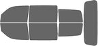 Rvinyl Window Tint Kit Compatible with Dodge Nitro 2007-2011 - Complete Precut Kit - 35%