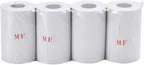 MFLABEL 32 Rolls Thermal Receipt Paper Rolls 3-1/8 x 230ft Thermal Paper Rolls