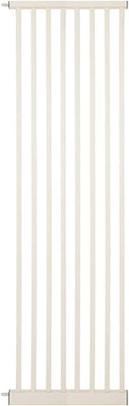 Lumizone Extra Tall Pet Gate 55.12" High Pressure Mounted 16.73" Wide Extension kit 1.37" Gap (16.73" W, Cream White)