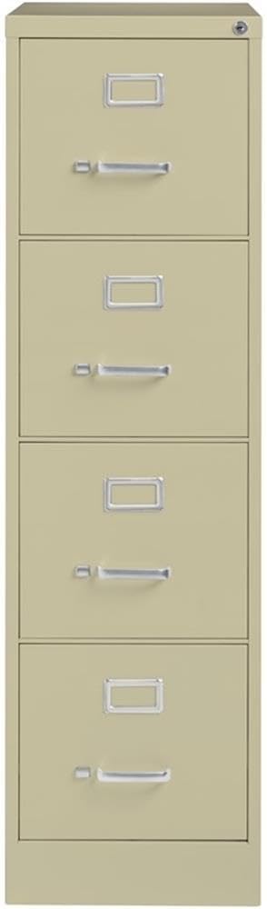 CommClad 4-Drawer Letter-Size Vertical File Cabinet (Putty)