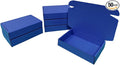 50 Pcs Mini Size Shipping Boxes for Small Business Cardboard Corrugated Mailer Boxes for Shipping Packaging Holidays Craft Gifts Giving Products (Industrial Blue, 4.1 x 3 x 1.2")